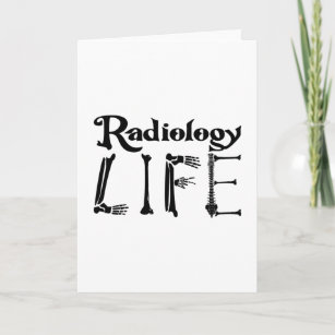 Cartão Radiologia Tecnologia Radiológica Tecnologia da Vi