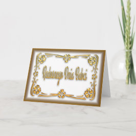 Cartão Radosnego Dnia Babci - Mother's Day Card