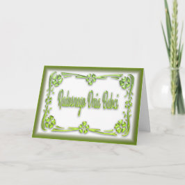 Cartão Radosnego Dnia Babci - Placa de Dia de as mães