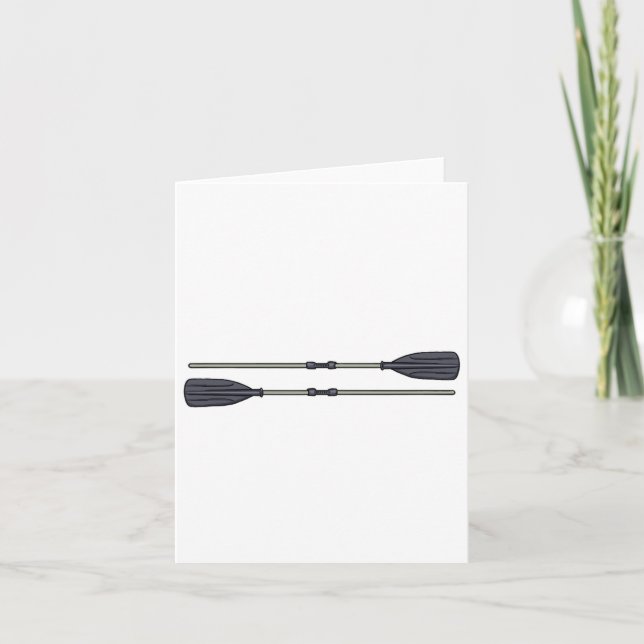 Cartão Rafando Barco de Água Branca - Curso (Frente)