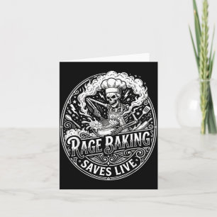 Cartão Rage Baking salva a cozinha caótica e engraçada ao