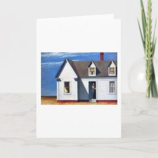 Cartão Railroad Sunset - Edward Hopper