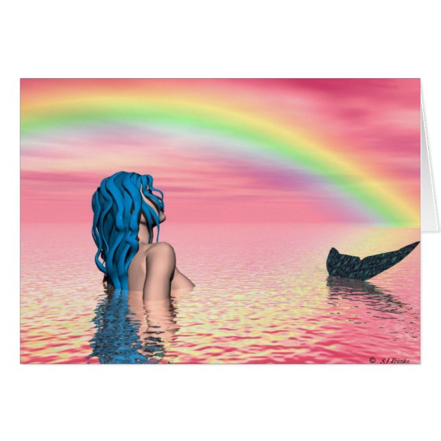 Cartão Rainbow Dreams (Frente Horizontal)