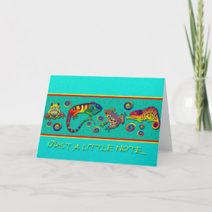 Cartão Rainbow Rainforest Note Card