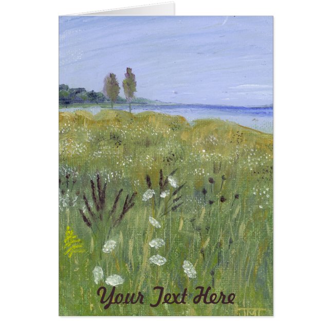 Cartão Rainha Anne's Lace (Frente)