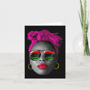 Cartão Rainha Boneca Afro Droga S Para Mulheres Mês Da Hi
