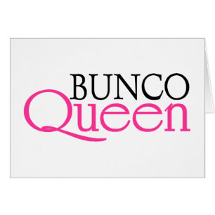 Cartão Rainha de Bunco