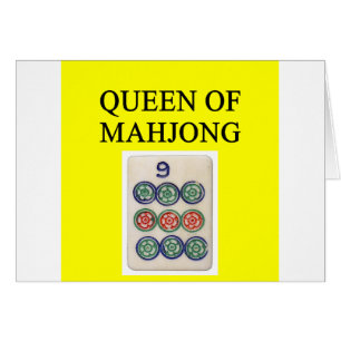 Cartão Rainha de MAHJONG