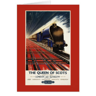 Cartão Rainha de Scots Pullman