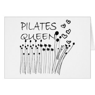 Cartão Rainha do método de Pilates!