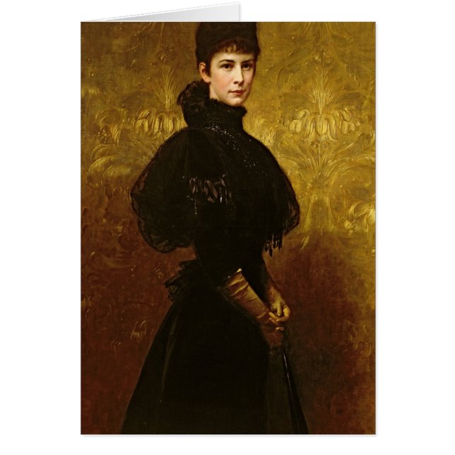 Cartão Rainha Erzsebet (Frente)