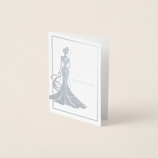 Cartão Rainha Mini Foil Pageant (Frente)