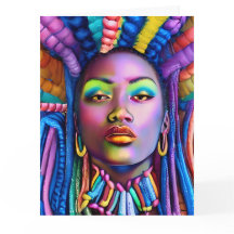 Rainha negra melanina Mulher americana