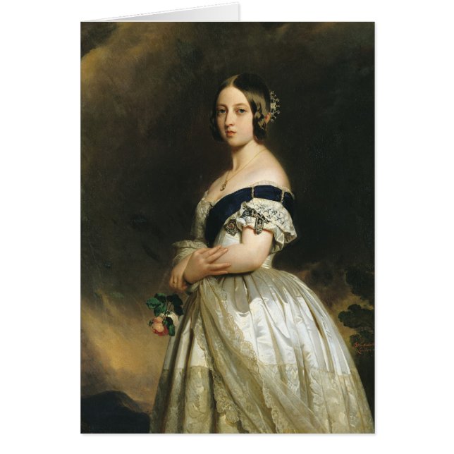 Cartão Rainha Victoria 1842 (Frente)