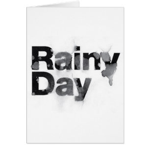Cartão Rainy Day