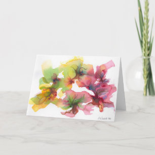 Cartão Raio de Dança Círculo