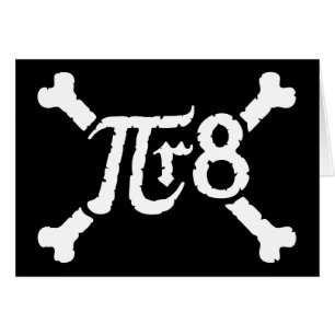 Cartão Raio do Pi x ao 8os poder = pirata