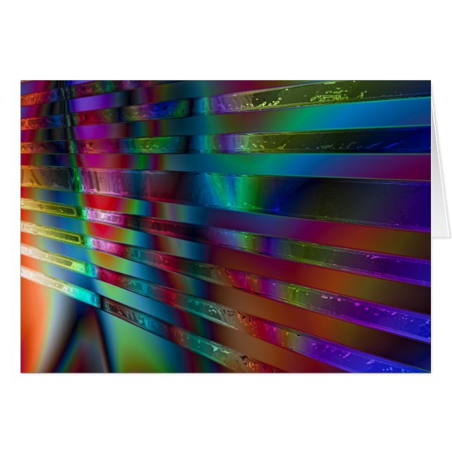 Cartão Raios de Croma (Frente Horizontal)