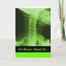 Cartão Raios X 2 - Verde radioativo