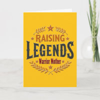 Raising Legends – Warrior Mother Design