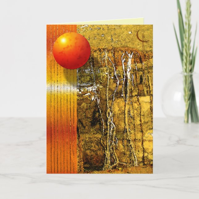 Cartão Raízes de Dourado (Frente)