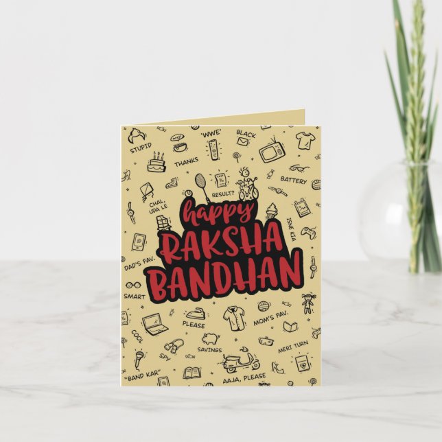 CARTÃO RAKHI (Frente)