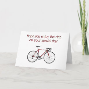 CARTÃO RAKKASAN BIKE BIRTHDAY GREETING