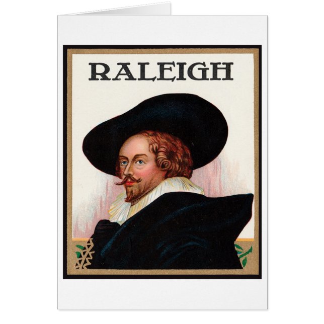 Cartão Raleigh Cigar Label (Frente)