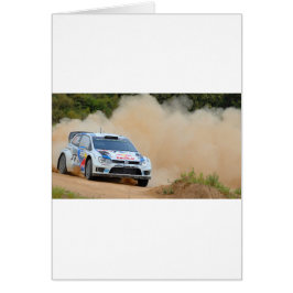Cartão Rally Car