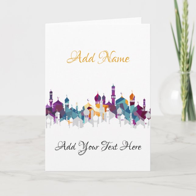 Cartão Ramadã (Frente)