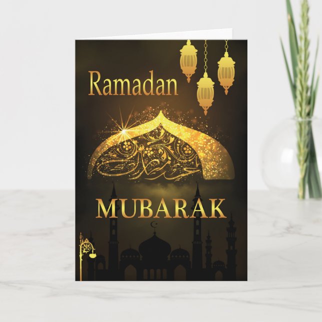 Cartão Ramadan Al Adha e Fiter (Frente)