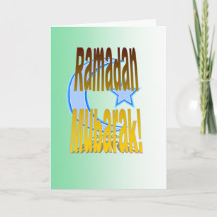 Cartão Ramadan Card
