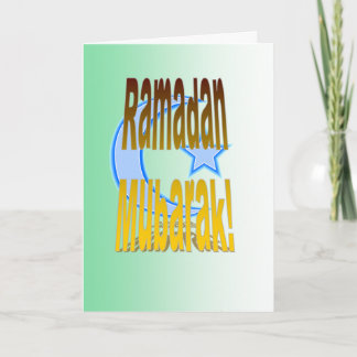 Cartão Ramadan Card