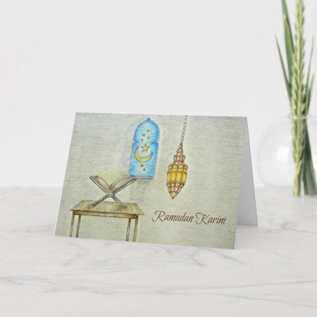 Cartão Ramadan day (Frente)
