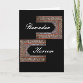 Cartão Ramadan Kareem