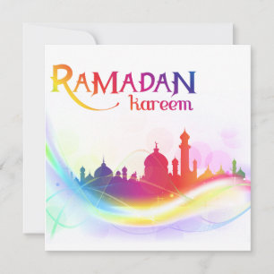 Cartão Ramadan Kareem Card