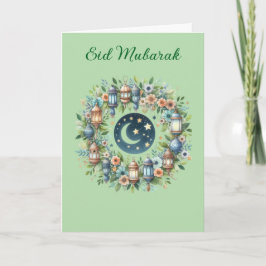 Cartão Ramadan Kareem & Eid Mubarak  Customised Greeting