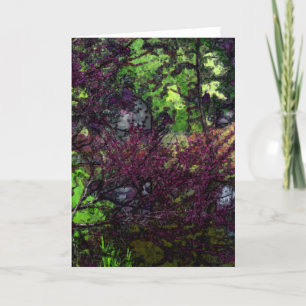 Cartão Ramificações de Flor