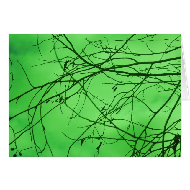 Cartão Ramos Verdes (Frente Horizontal)