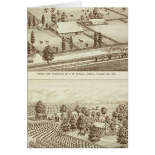 Cartão Ranches, Visalia, Cal