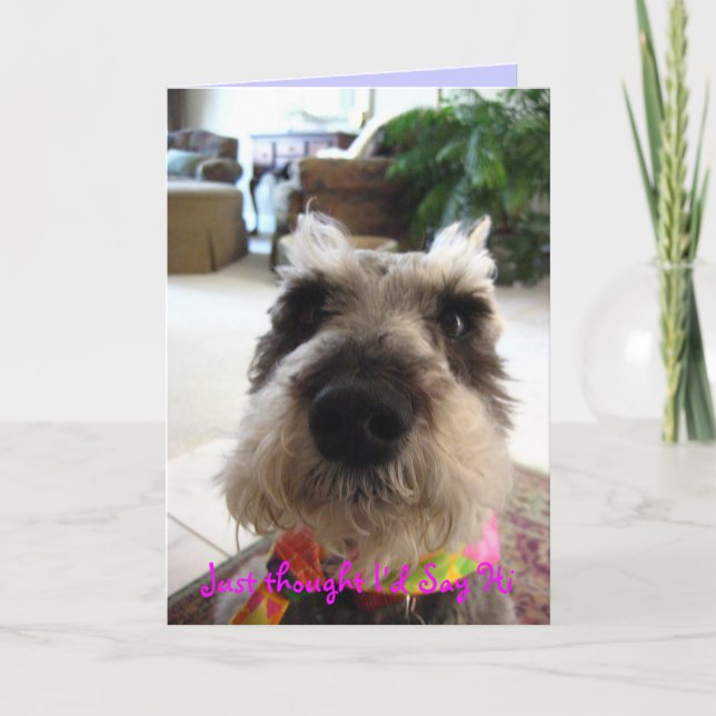 Cartão Random Hello Greeting Card (Frente)