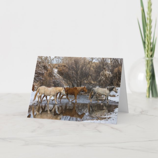 Cartão Ranhura Hideout Horse (Frente)