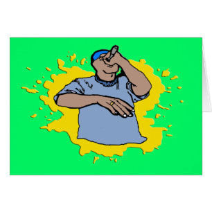 Cartão Rap de Hiphop