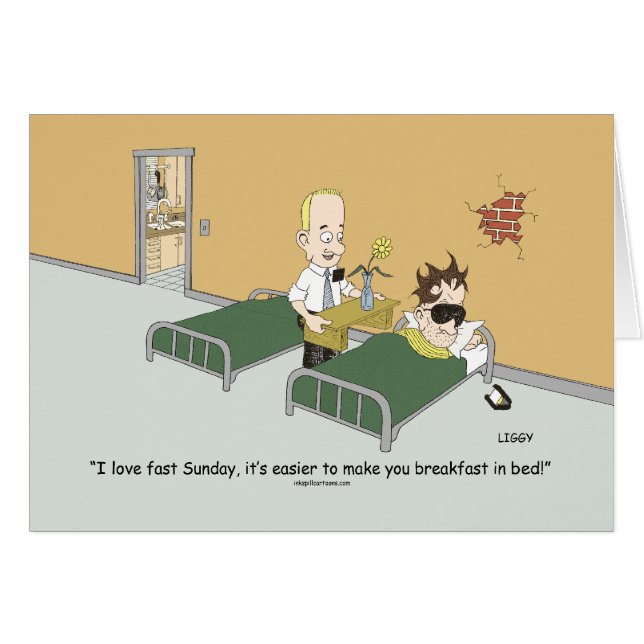 Cartão rápido de domingo (Frente Horizontal)