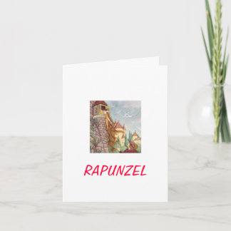 Cartão Rapunzel Mother's Day Card
