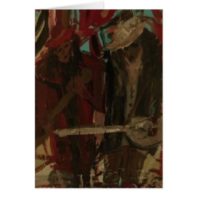 Cartão Rasta Guitaristas (Frente)