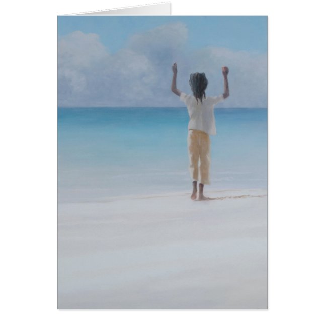 Cartão Rasta na praia 2012 (Frente)