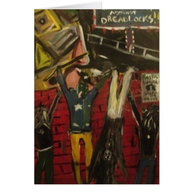 Cartão Rastas Desejado (Frente)