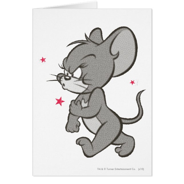 Cartão Rato 1 de Tom e Jerry Tough (Frente)