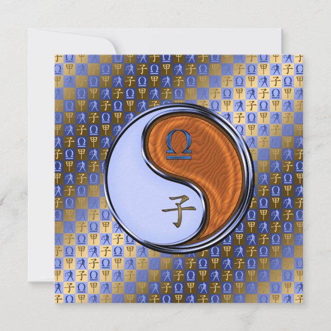 Cartão Rato de Libra e Madeira (Frente)